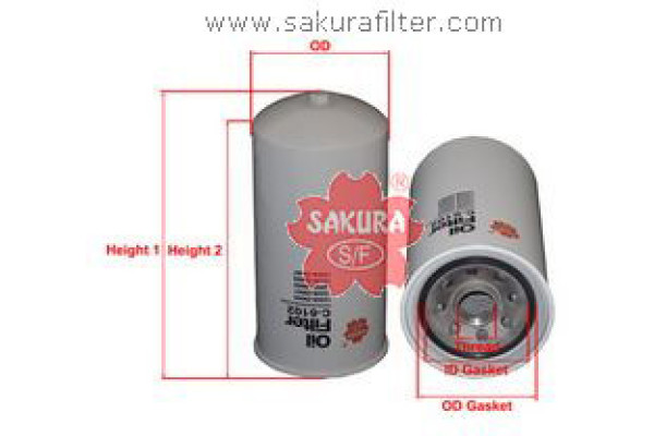 SAKURA C6102 15208-Z9007,15208-Z9004,15208-D9701