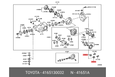 TOYOTA Crown DIFFERENTIAL MOUNTING