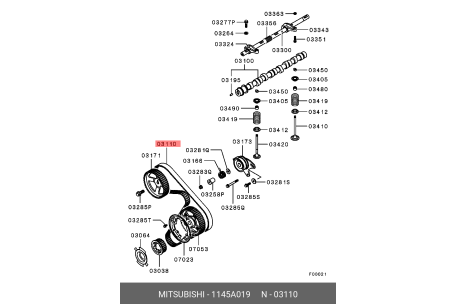 Mitsubishi 1145a019 1145a019