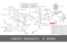 SUBARU 20202-AG191