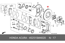 HONDA 45251-SM4-020