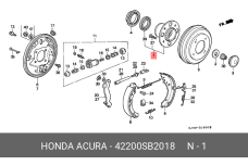 HONDA 42200-SB2-018