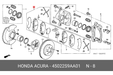 HONDA 45022-S9A-A01