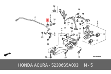 HONDA 52306-S5A-003