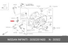 NISSAN 30502-81N00