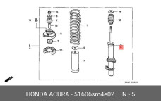 HONDA 51606-SM4-E02