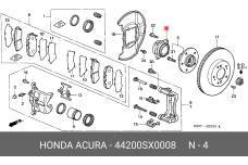 HONDA 44200-SX0-008