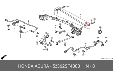 HONDA 52362-SF4-003
