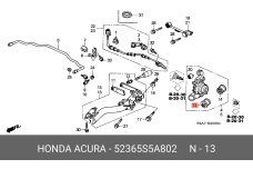 HONDA 52365-S5A-802