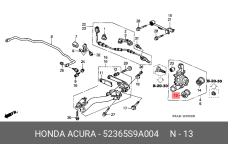 HONDA 52365-S9A-004