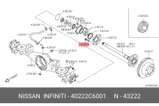 NISSAN 40222-C6001