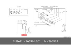 SUBARU 26696-FC001