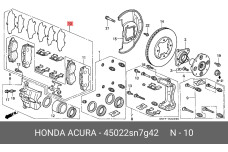 HONDA 45022-SN7-G42
