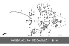 HONDA 52306-S5A-801
