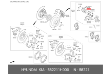 HYUNDAI / KIA 58221-1H000
