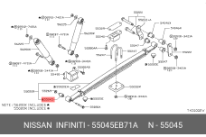 NISSAN 55045-EB71A