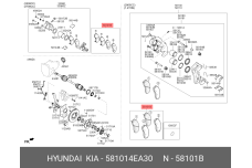 HYUNDAI / KIA 581014EA30