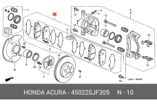 HONDA 45022SJF305
