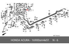 HONDA 16900-SM4-E51