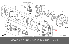 HONDA 45019-SAA-E50