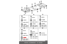 TOYOTA Hilux Surf BODY/FRAME BUSH