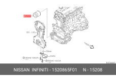 NISSAN 15208-65F01