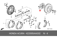HONDA 42200-SAA-G02
