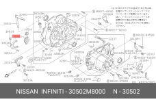 NISSAN 30502-M8000