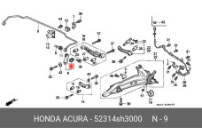 HONDA 52314-SH3-000