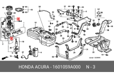 HONDA 16010-S9A-000