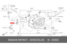 NISSAN 30502-53J05