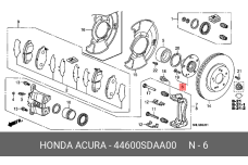 HONDA 44600-SDA-A00