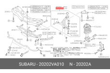 SUBARU 20202-VA010