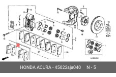 HONDA 45022-SJA-040