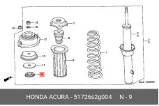 HONDA 51726-S2G-004