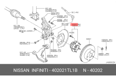NISSAN 40202-1TL1B