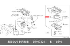NISSAN 16546-73C11