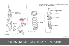 NISSAN 54501-1NA1A