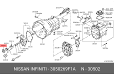 NISSAN 30502-69F1A