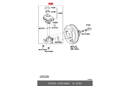 TOYOTA 47201-26841