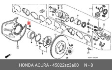 HONDA 45022-SZ3-A00