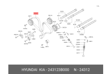 HYUNDAI / KIA 243123B000