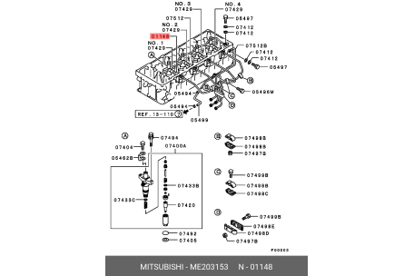 MITSUBISHI ME203153 ME203153