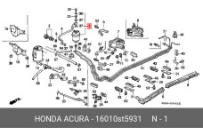 HONDA 16010-ST5-931