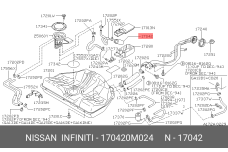 NISSAN 17042-0M024