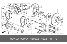 HONDA 45022-S1A-E02