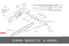SUBARU 86542-FC110