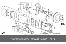 HONDA 45022-S10-A00
