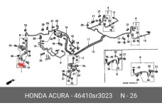 HONDA 46410-SR3-023