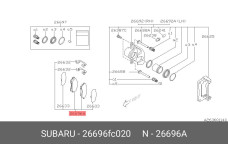 SUBARU 26696-FC020